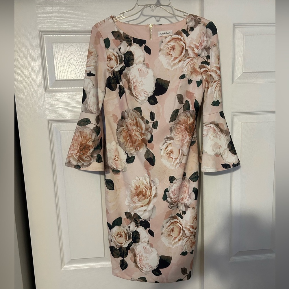 Floral Bell Sleeve Dress
